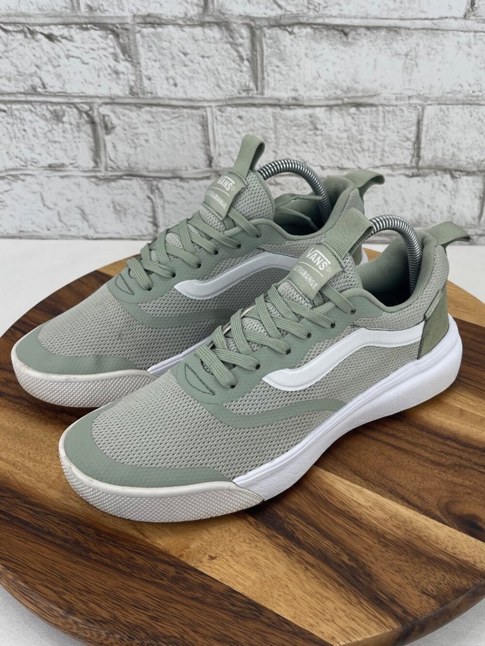 Vans Ultrarange Rapidweld Womens 9 Mens 7.5 Desert Sage Mesh Sneakers Shoes